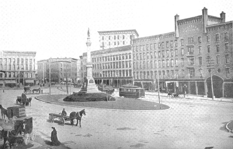 City of Watertown, New York - Old Views of Public Square City of Watertown, New York - Old Views of Public Square